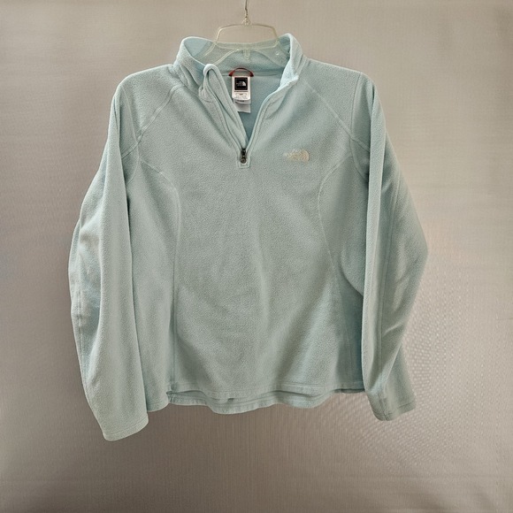 Women's North Face Medium Aqua Fitted Jacket - Picture 1 of 9